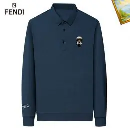 fendi t-shirt manches longues pour homme s_124706a